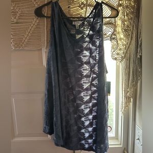 Plus size sheer tank